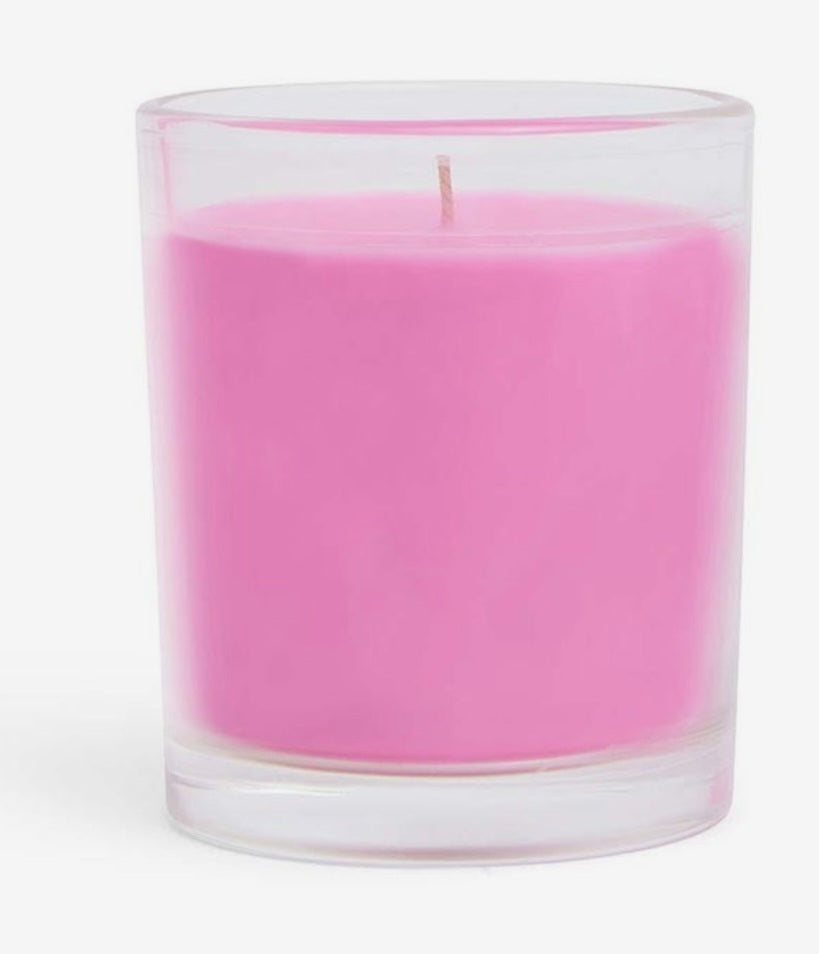 Simple glass filled with aroma