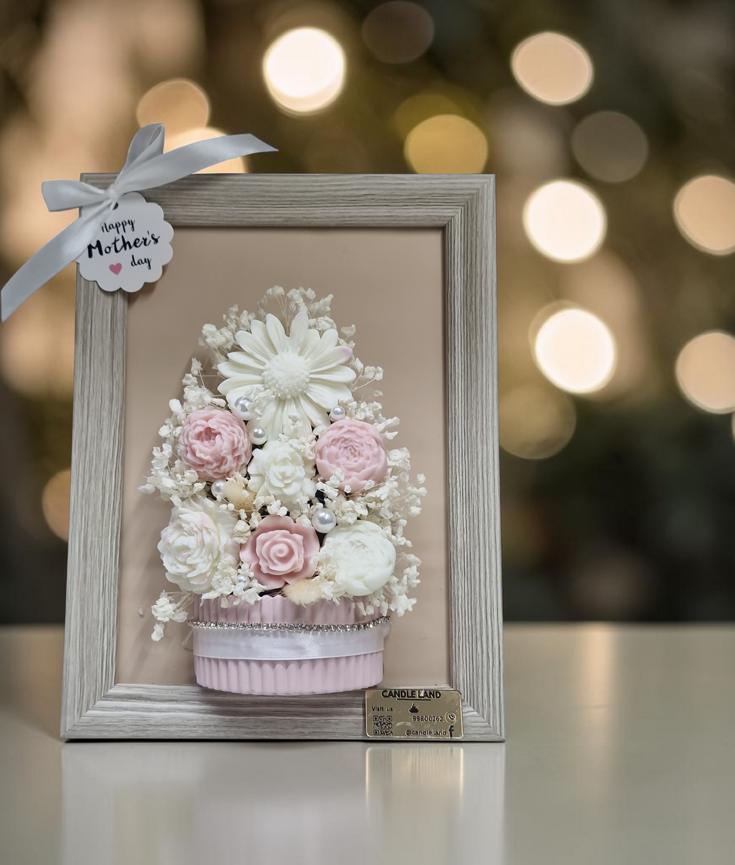 "Gardenia Bloom" 3D Κάδρο