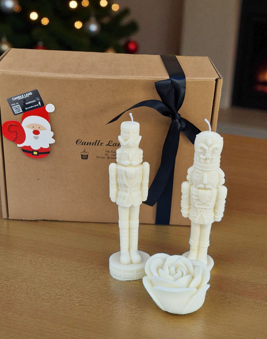 2 Nutcrackers 1 Rose