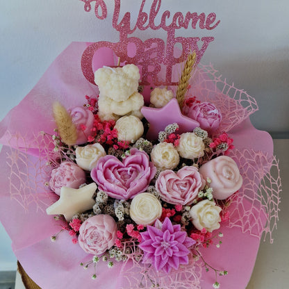 Bouquet for a newborn girl 🩷