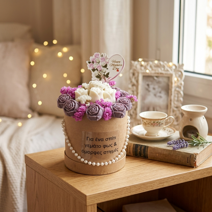 🌸 "Freshness Bloom" – Premium Αρωματικό Flower Box