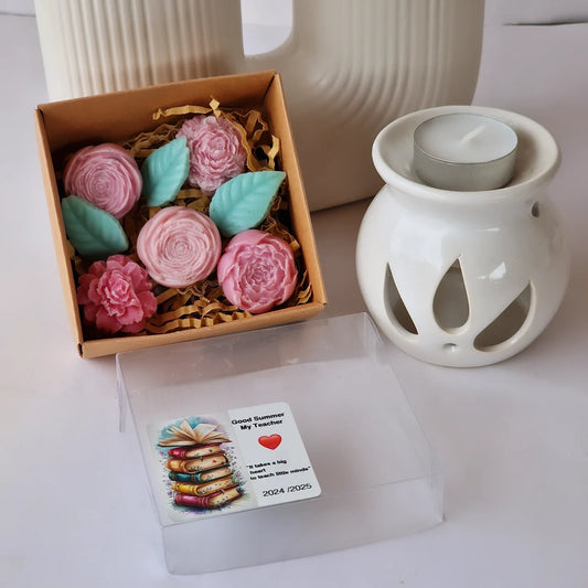 Set καυστήρας & wax melts 1 ρεσώ