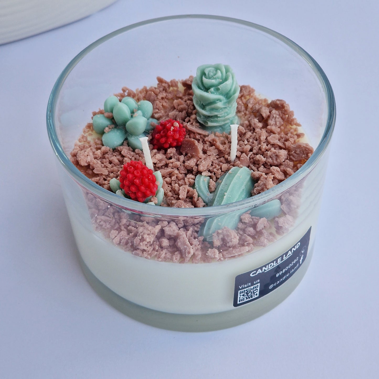 Candle Terrarium 🌵