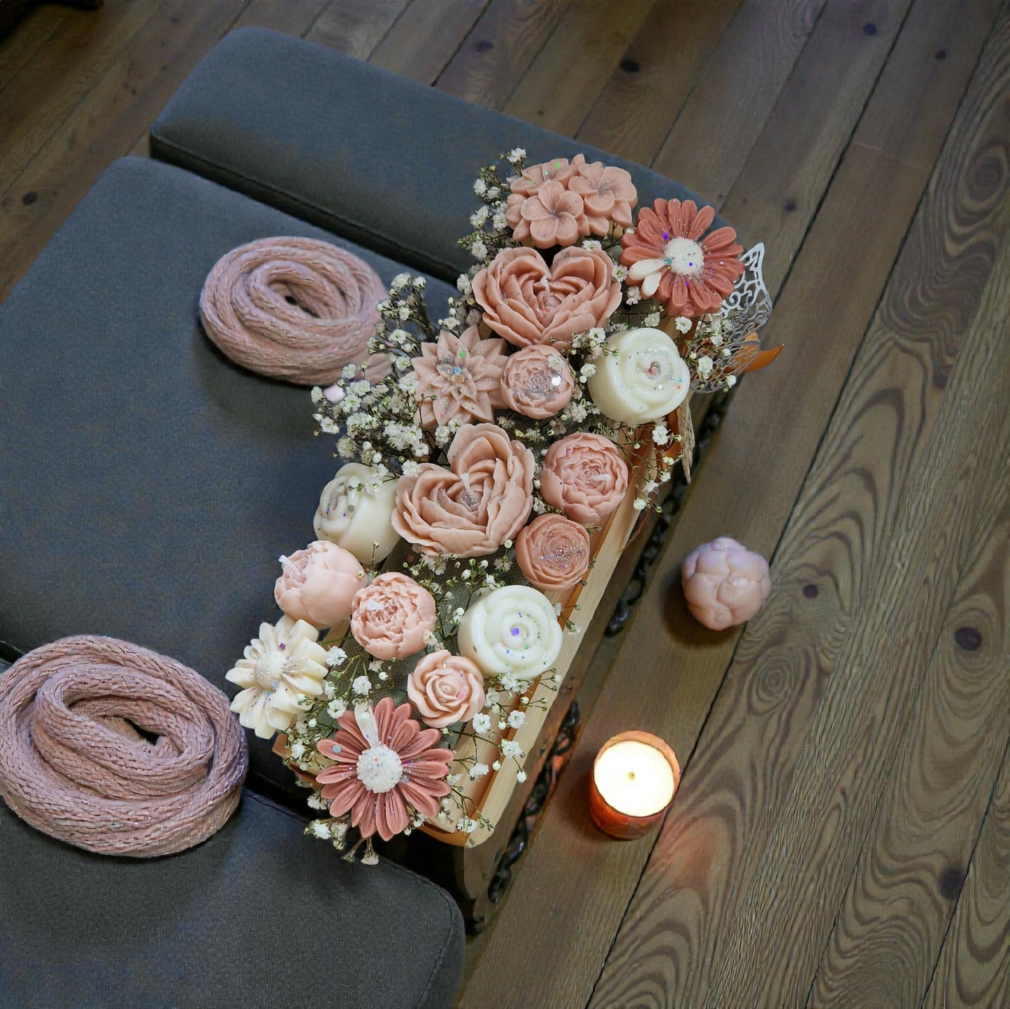 Minimal Bouquet 🤎🤍