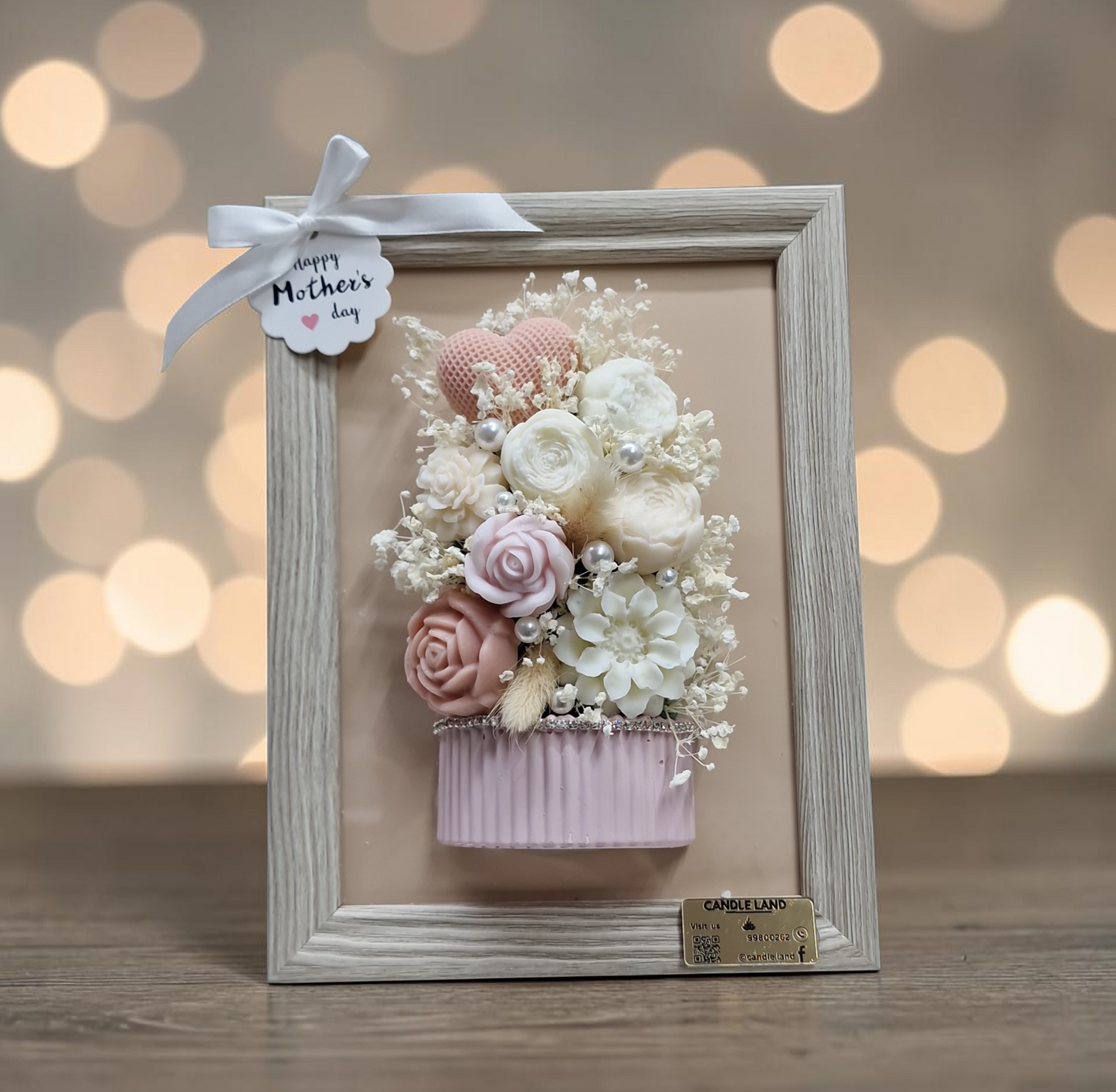 "Gardenia Bloom" 3D Κάδρο