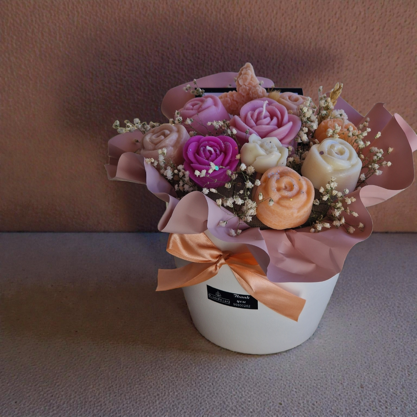 Floral Clay Pot